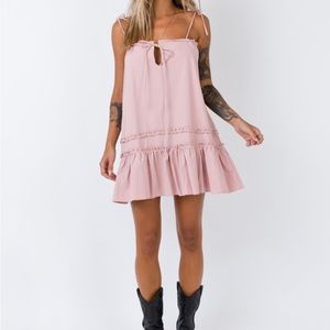 Princess Polly Armada Mini Dress Blush